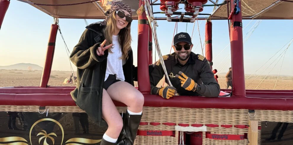 Marrakech Proposal Balloon Flight