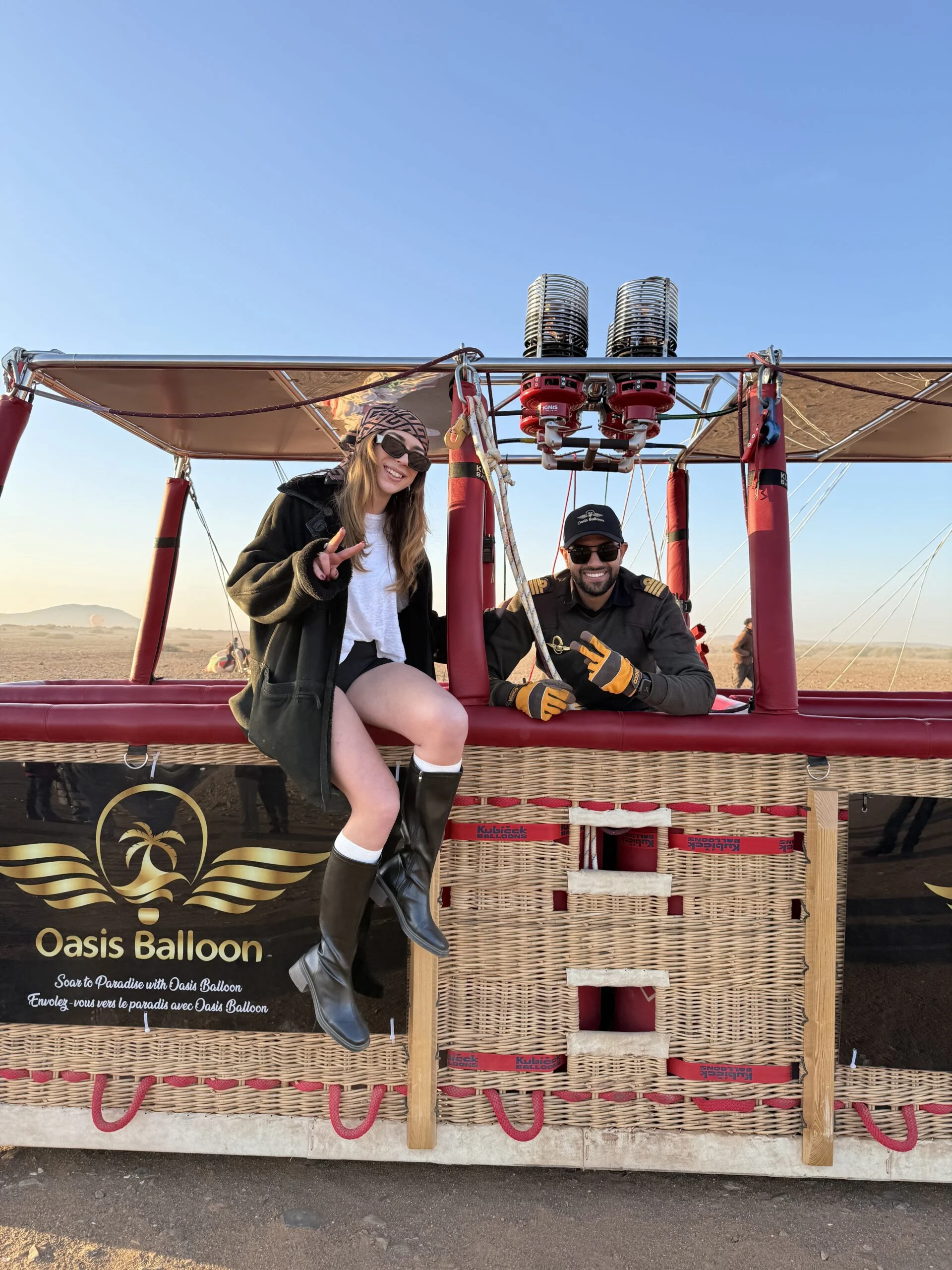 Marrakech Proposal Balloon Flight